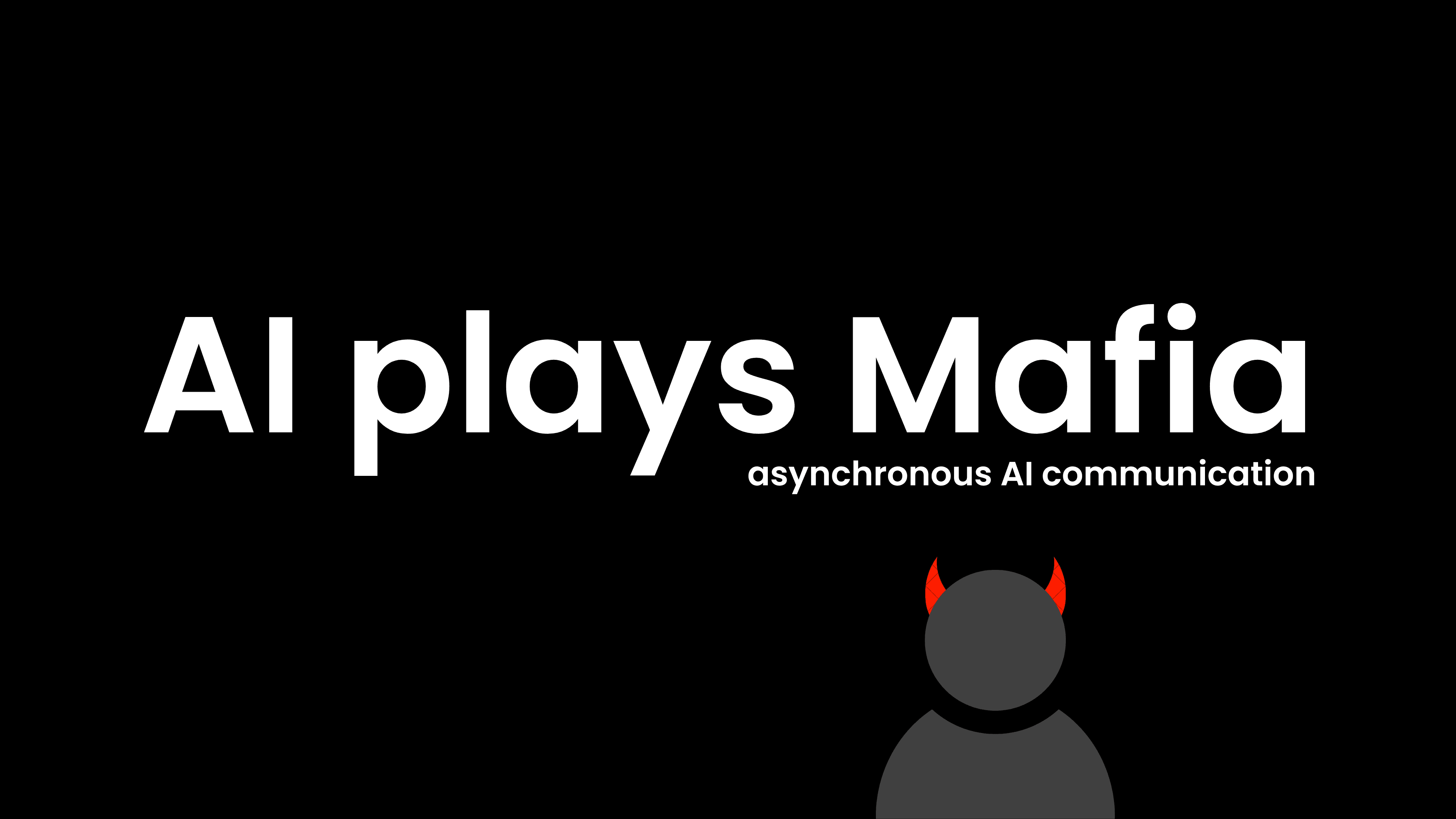 Bunch of AI agents play a game of mafia and try to lie to each other. Asynchronous AI communication